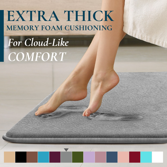 Memory Foam Bathroom Rugs