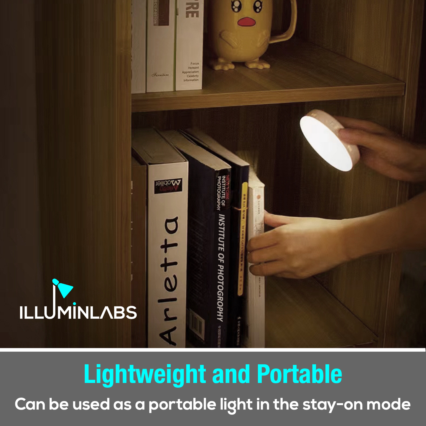 Rechargeable Dimmable Motion-Sensor Night Lights