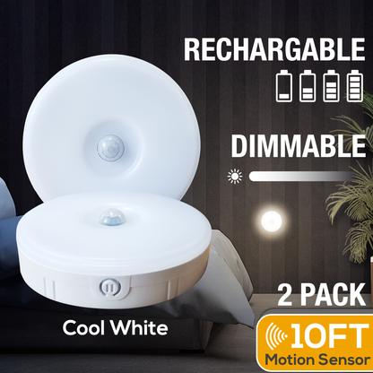 Rechargeable Dimmable Motion-Sensor Night Lights