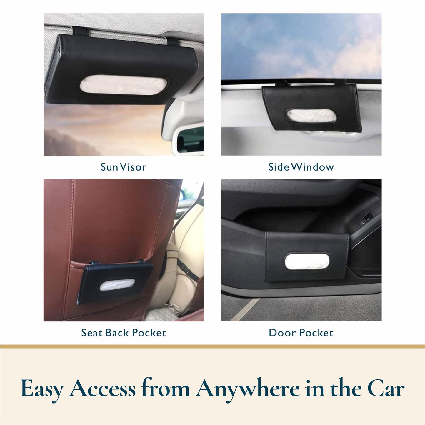 Waterproof Car Seat Organizer