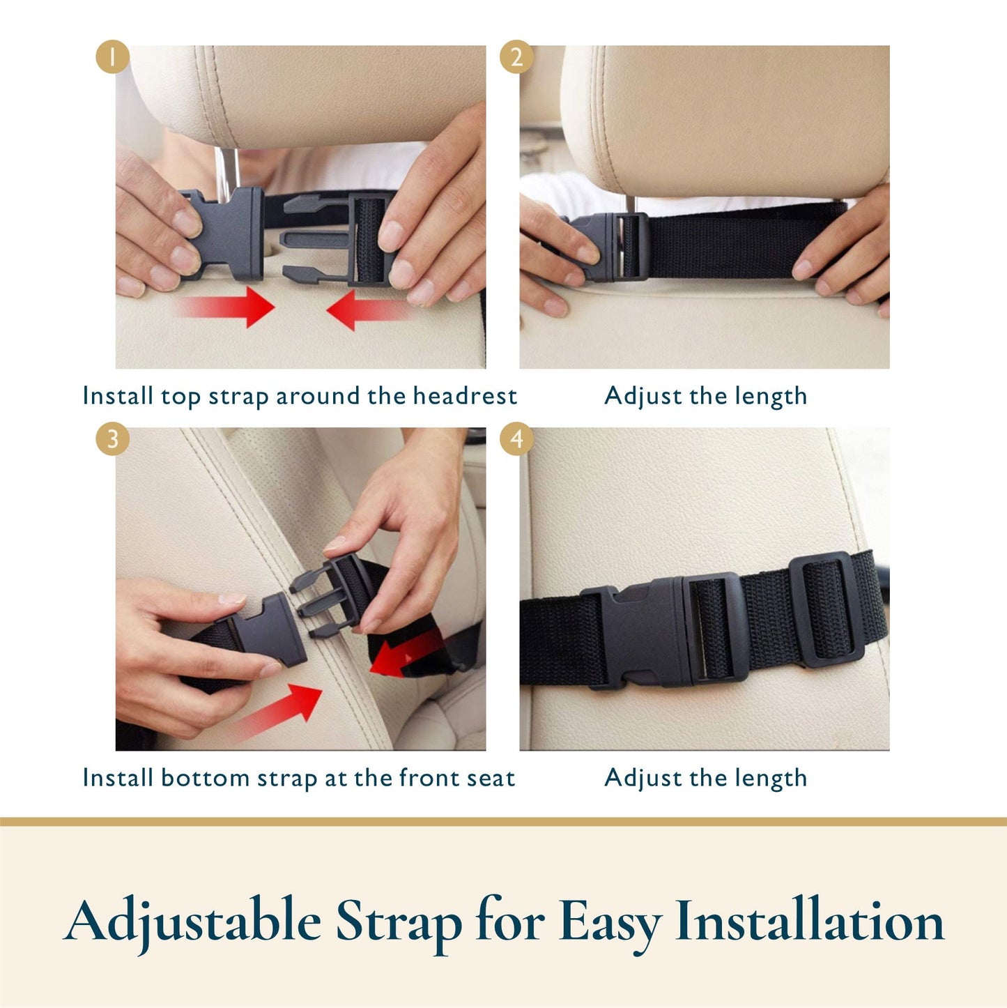 Waterproof Car Seat Organizer