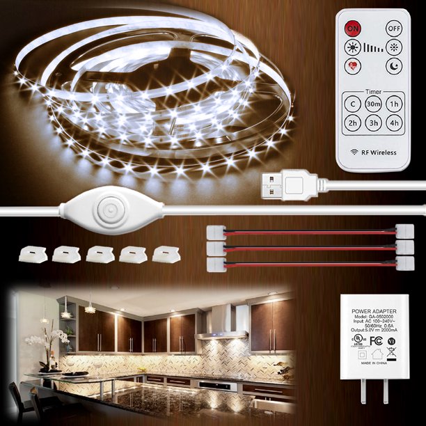 ILLUMINLABS LED Under Cabinet Lighting Kit, 13.2ft